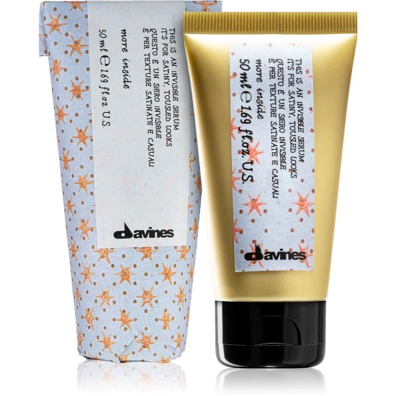 Davines More Inside Invisible Serum ser de păr pentru o fixare naturala 50 ml