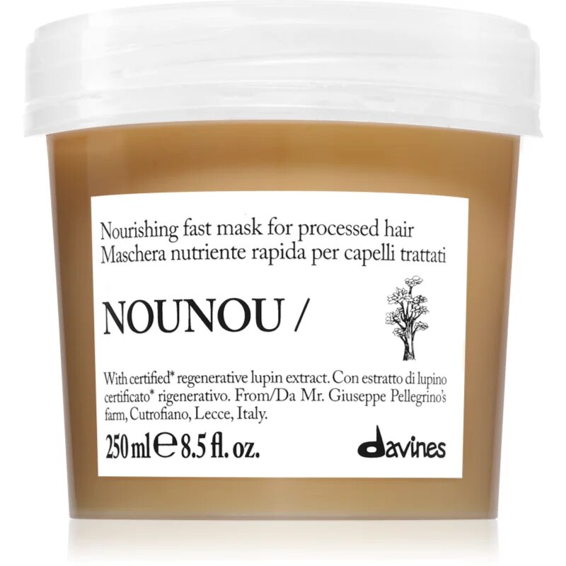 Davines NouNou Nourishing Mask masca hranitoare pentru par fragil 250 ml