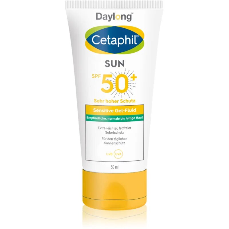 Daylong Cetaphil SUN Sensitive fluid protecție pentru piele sensibilă SPF 50+ 50 ml