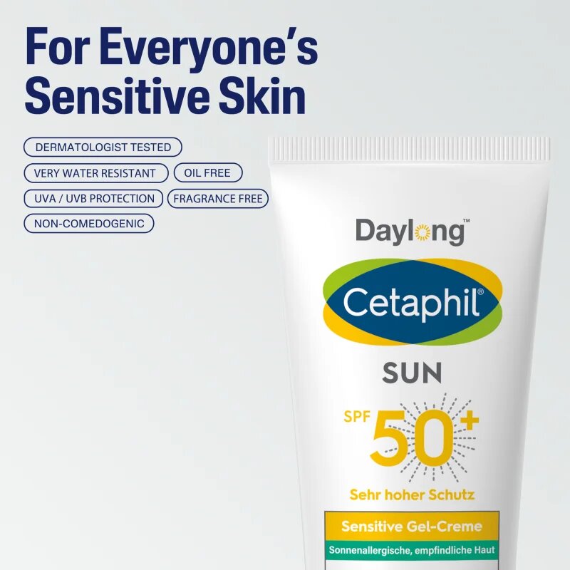 Daylong Cetaphil SUN Sensitive Gel-Creme gel cremă de protecție pentru piele sensibila SPF 50+ 100 ml