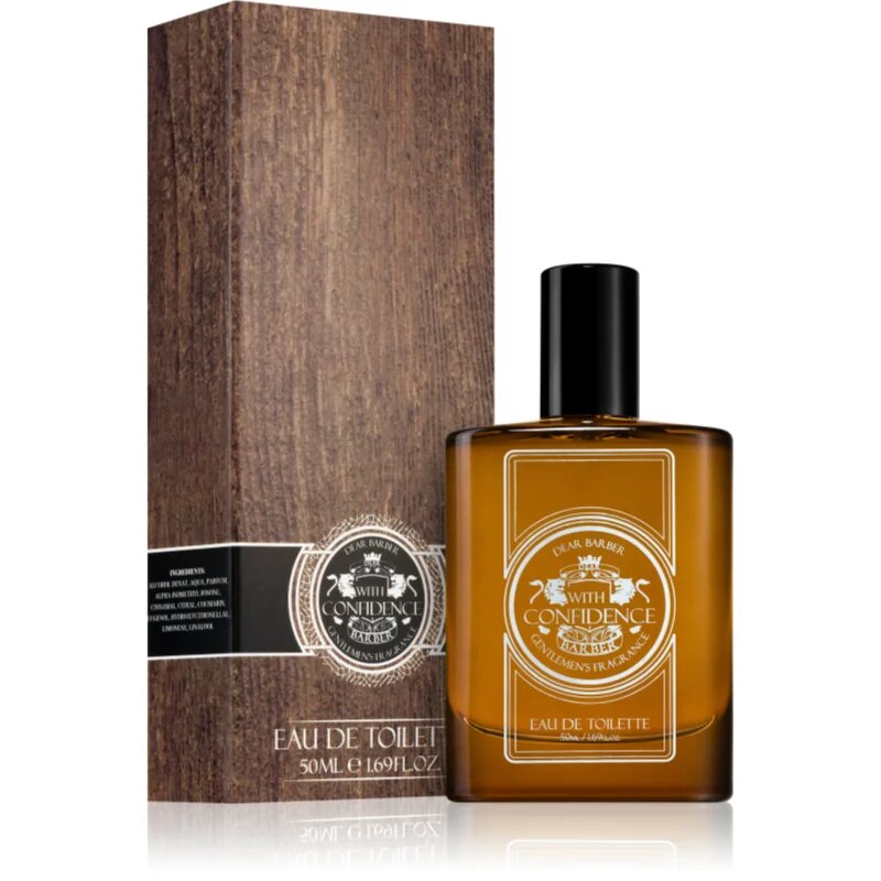 Dear Barber With Confidence Eau de Toilette pentru bărbați 50 ml