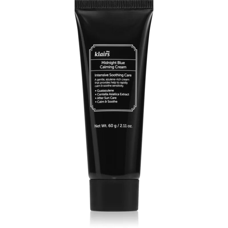 Dear Klairs Blue Calming Cream crema cu efect calmant dupa expunere la soare pentru piele sensibila si inrosita 60 ml