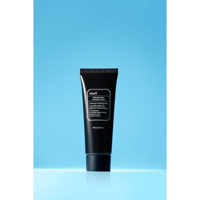 Dear Klairs Blue Calming Cream crema cu efect calmant dupa expunere la soare pentru piele sensibila si inrosita 60 ml