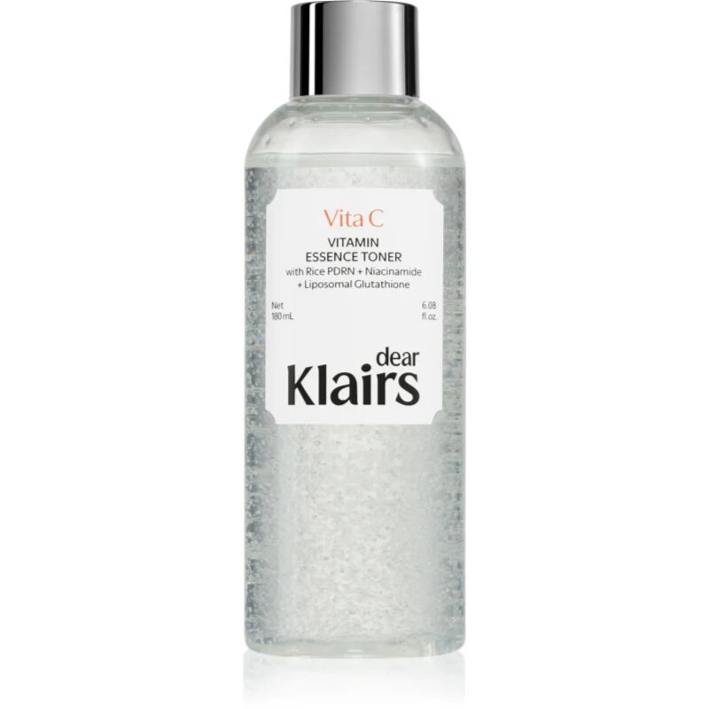 Dear Klairs Freshly Juiced Vitamin Essence Toner apa tonica fina faciala pentru luminozitate si hidratare 180 ml