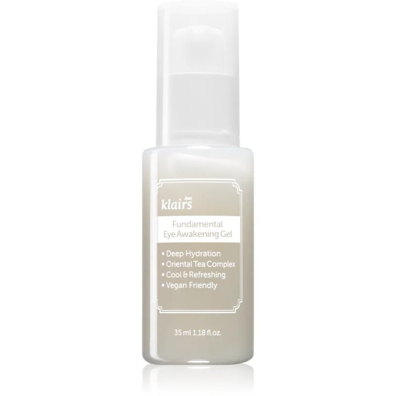Dear Klairs Fundamental Eye Awakening Gel gel iluminator pentru ochi 35 ml