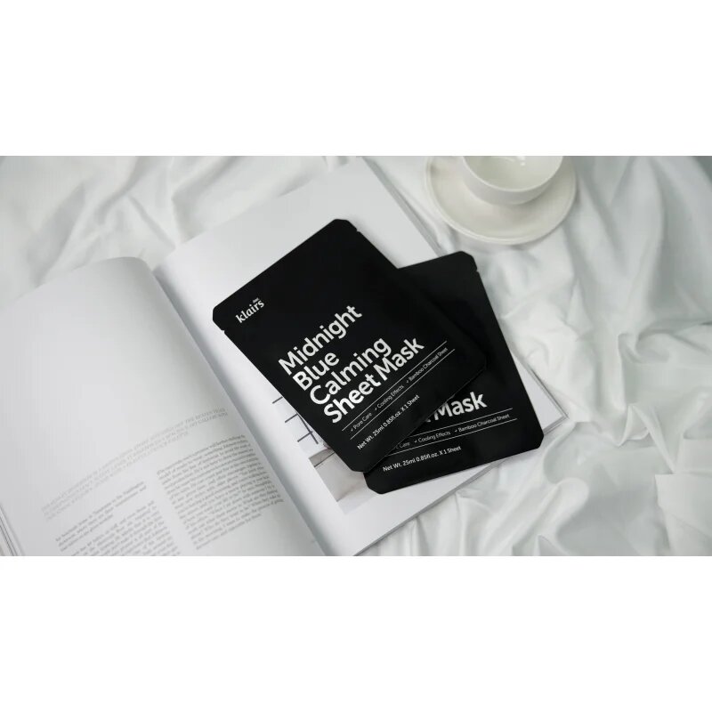 Dear Klairs Midnight Blue Calming Sheet Mask mască textilă calmantă 25 ml