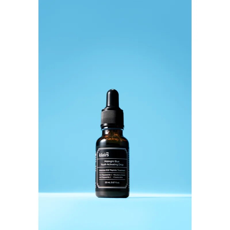 Dear Klairs Midnight Blue Youth Activating Drop ser activator pentru intinerirea pielii 20 ml