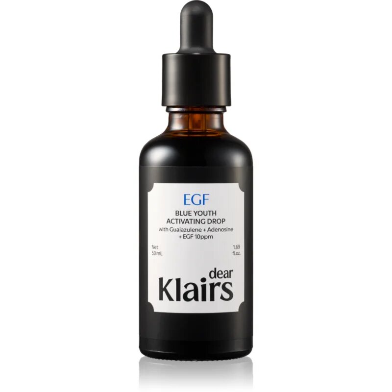 Dear Klairs Midnight Blue Youth Activating Drop ser activator pentru intinerirea pielii 50 ml