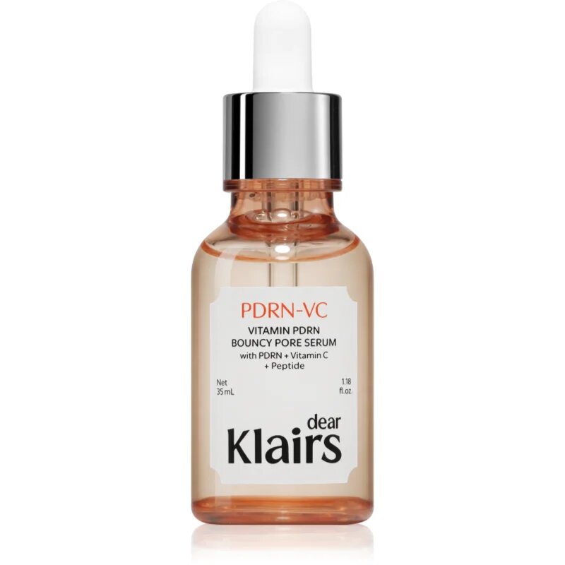 Dear Klairs Vitamin PDRN Bouncy Pore Serum vitamina ser intensiv pentru minimizarea porilor 35 ml