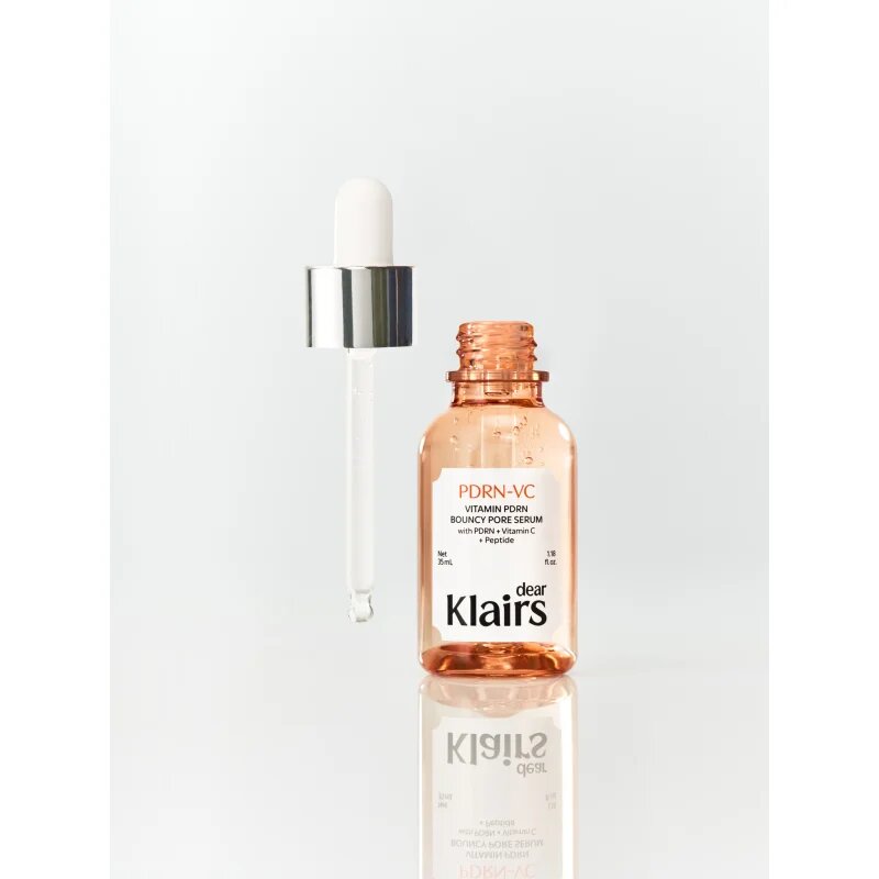 Dear Klairs Vitamin PDRN Bouncy Pore Serum vitamina ser intensiv pentru minimizarea porilor 35 ml