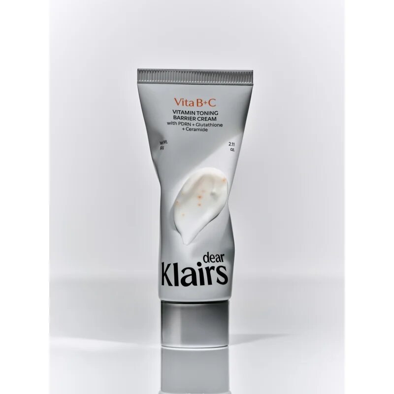 Dear Klairs Vitamin Toning Barrier Cream crema hidratanta cu efect iluminator pentru întărirea barierei cutanate 60 g