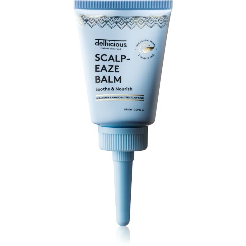 delhicious Scalp-Eaze balsam hranitor pentru un scalp uscat atenueaza senzatia de mancarime 65 ml