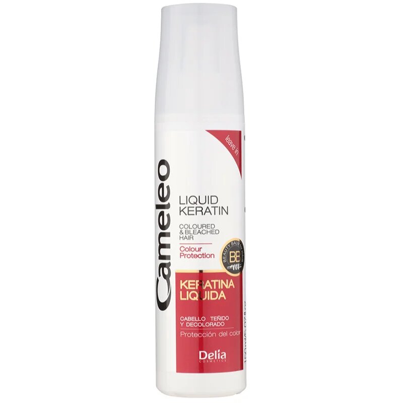 Delia Cosmetics Cameleo BB Keratină lichidă spray pentru par vopsit sau suvitat 150 ml