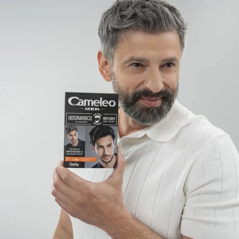 Delia Cosmetics Cameleo Men culoare par pentru barbati 1 buc