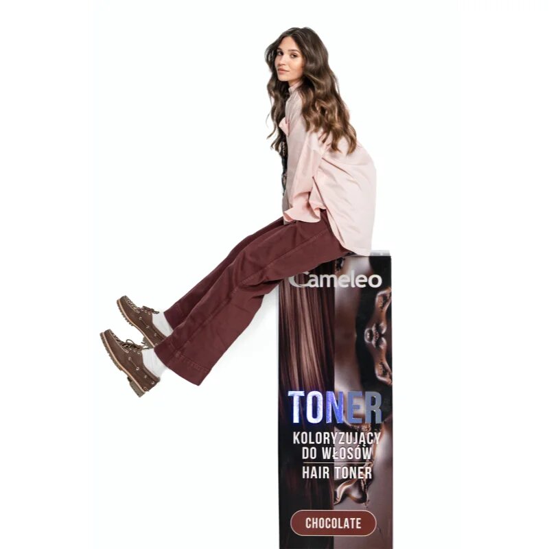Delia Cosmetics Cameleo Toner toner color pentru păr culoare Chocolate 75 ml