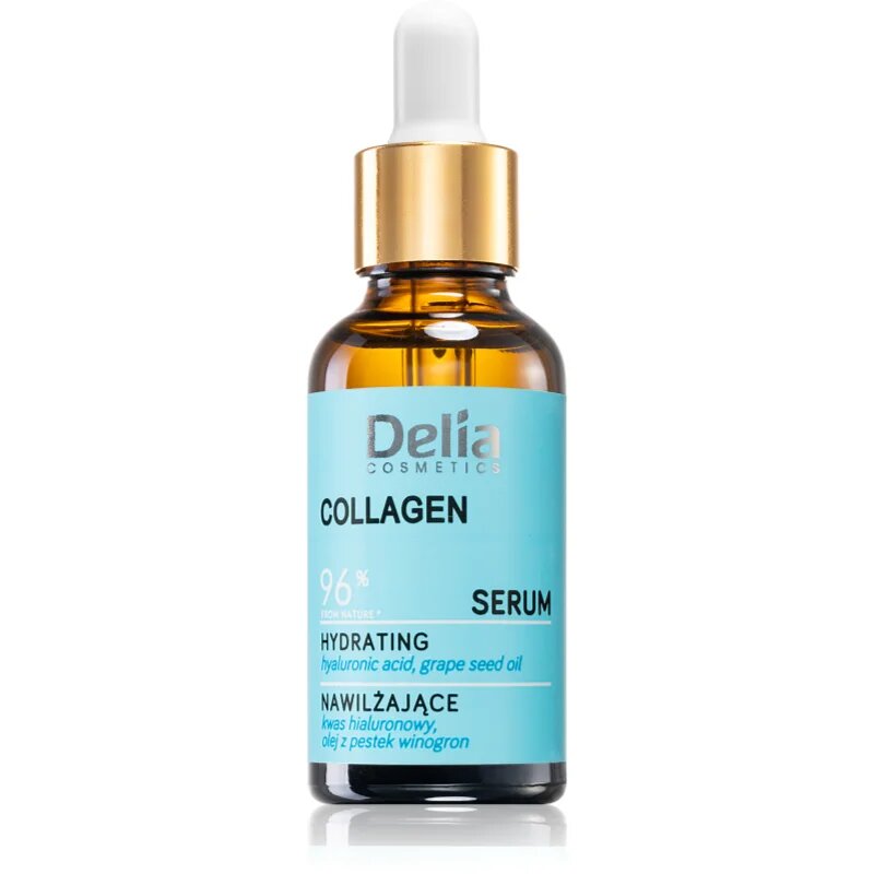 Delia Cosmetics Collagen ser hidratant pentru fata gat si piept 30 ml
