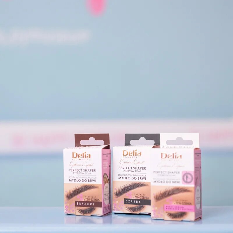 Delia Cosmetics Eyebrow Expert ceară de fixare pentru sprâncene culoare Brown 10 ml