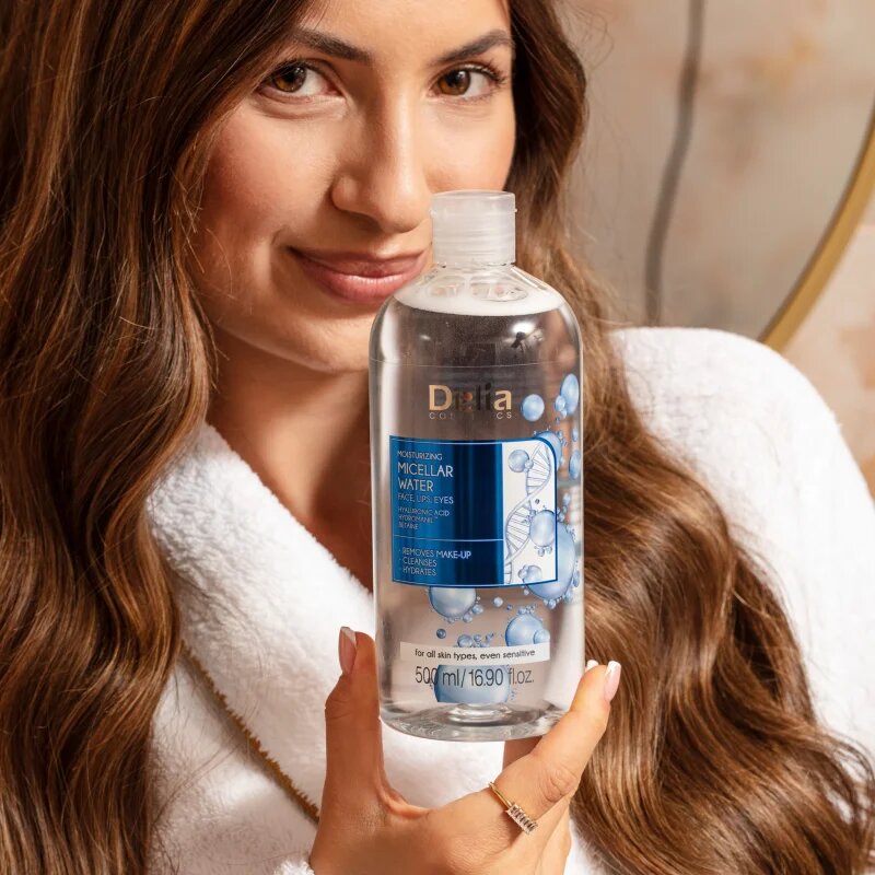 Delia Cosmetics Micellar Water Hyaluronic Acid apa micelara hidratanta 500 ml