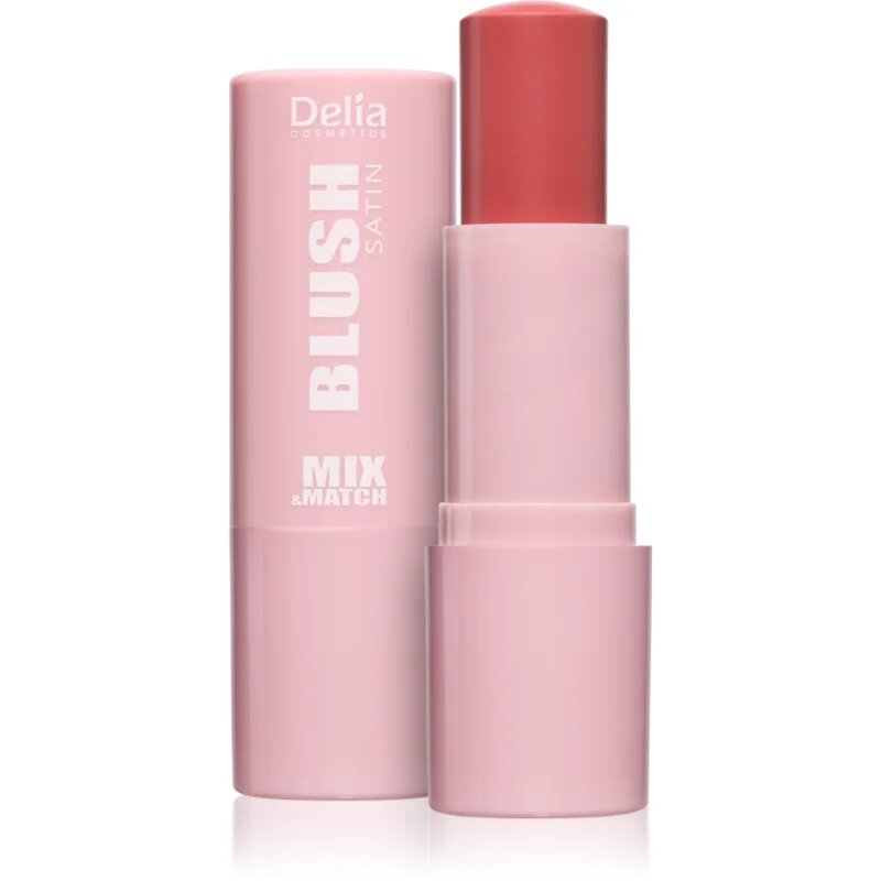 Delia Cosmetics Mix&Match Blush Satin machiaj multifuncțional pentru ochi buze și față culoare 01 Powder Peach 9 g