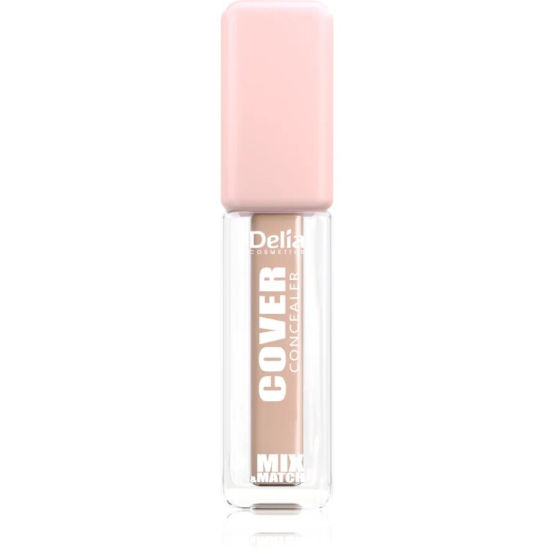 Delia Cosmetics Mix&Match Cover Concealer corector lichid de acoperire culoare 02 Light Beige 6 ml