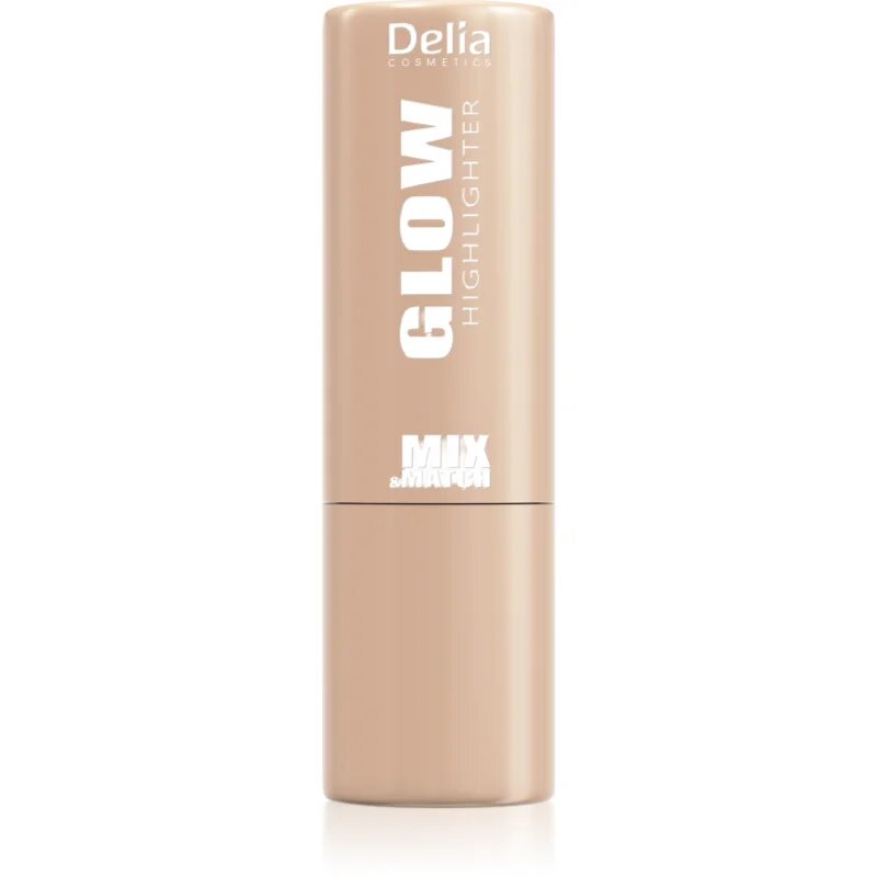 Delia Cosmetics Mix&Match Glow Highlighter crema de strălucire stick culoare 07 Latte 9 g