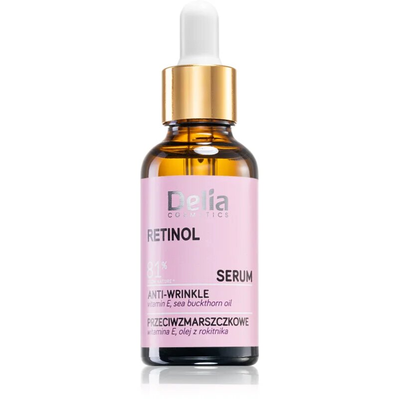 Delia Cosmetics Retinol ser pentru contur pentru fata gat si piept 30 ml