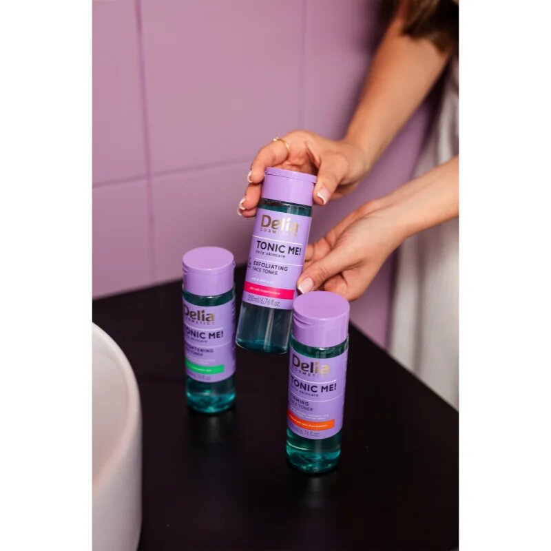 Delia Cosmetics Tonic Me! tonic exfoliant delicat pentru noapte 200 ml