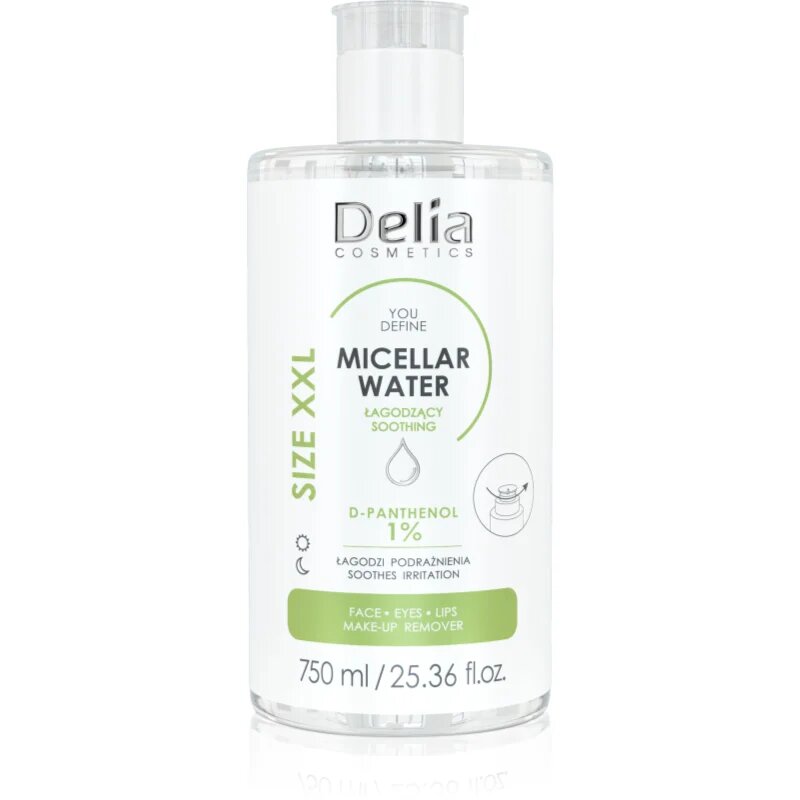 Delia Cosmetics You Define Apă micelară calmantă 750 ml