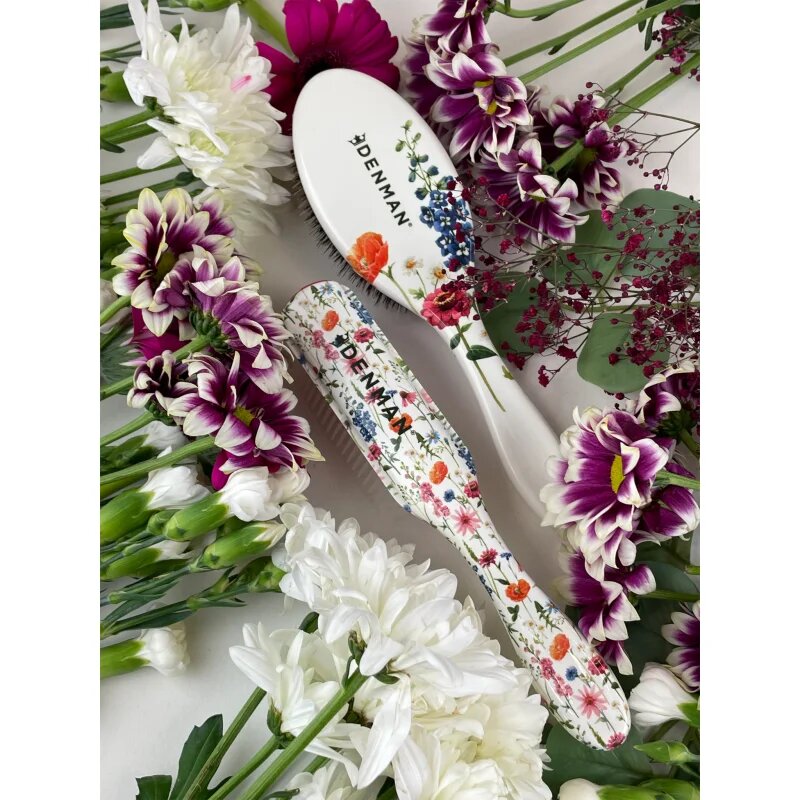 Denman Floral Fantasies D81M Style & Shine Brush perie de par 1 buc