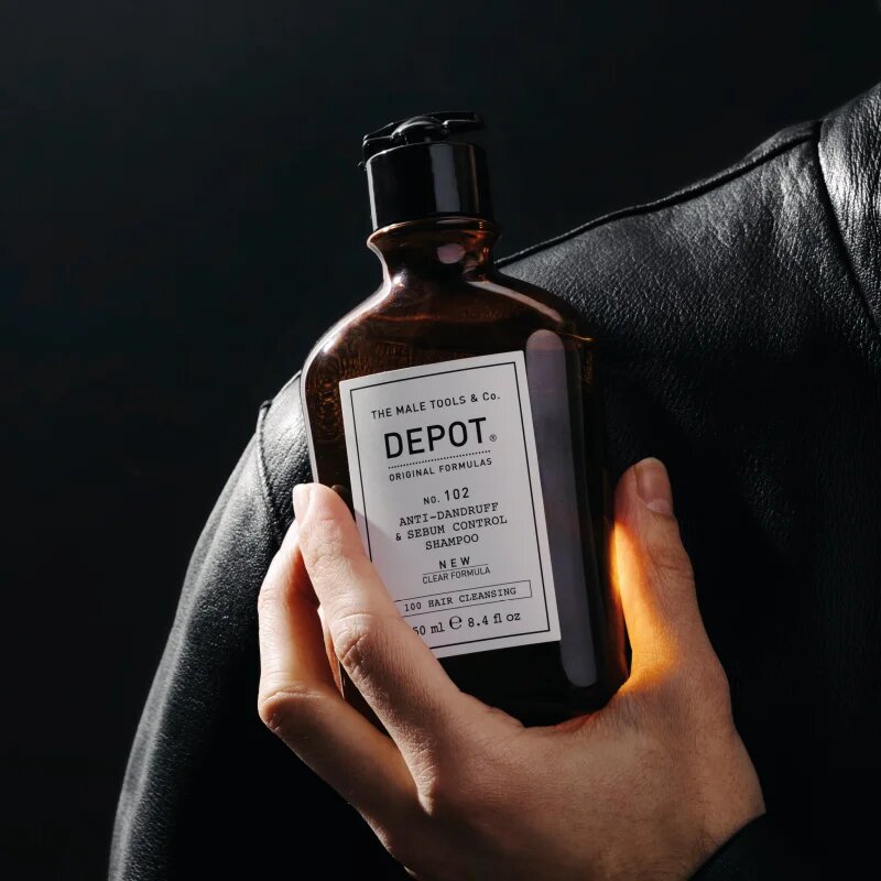 Depot 100 HAIR CLEANSING NO. 102 PURIFYING & SEBUM CONTROL șampon pentru reechilibrarea scalpului gras 250 ml