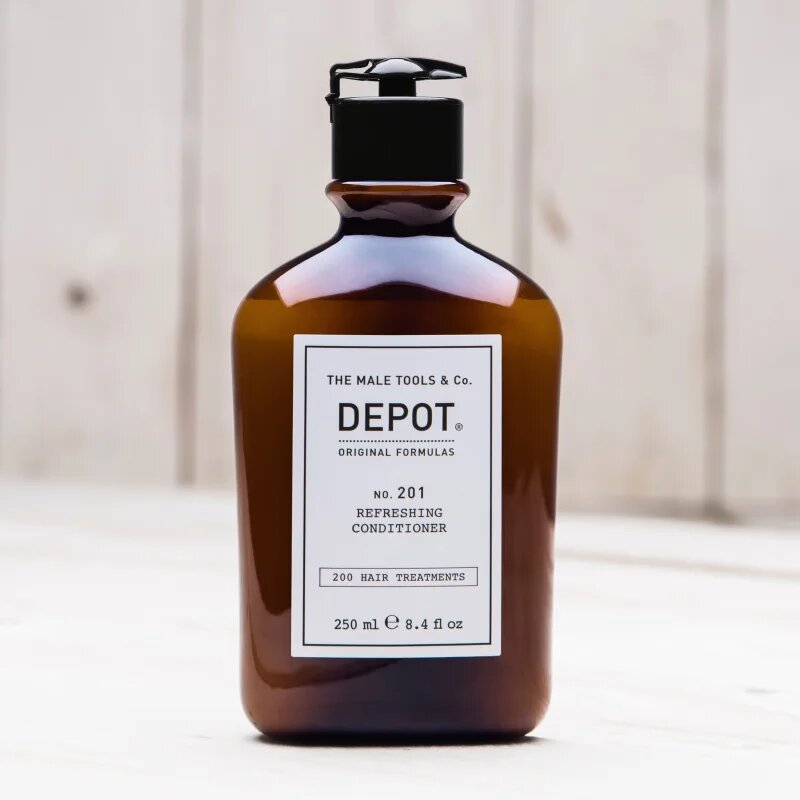 Depot 200 HAIR TREATMENTS NO. 201 REFRESHING CONDITIONER balsam hidratant pentru un par stralucitor si catifelat 250 ml