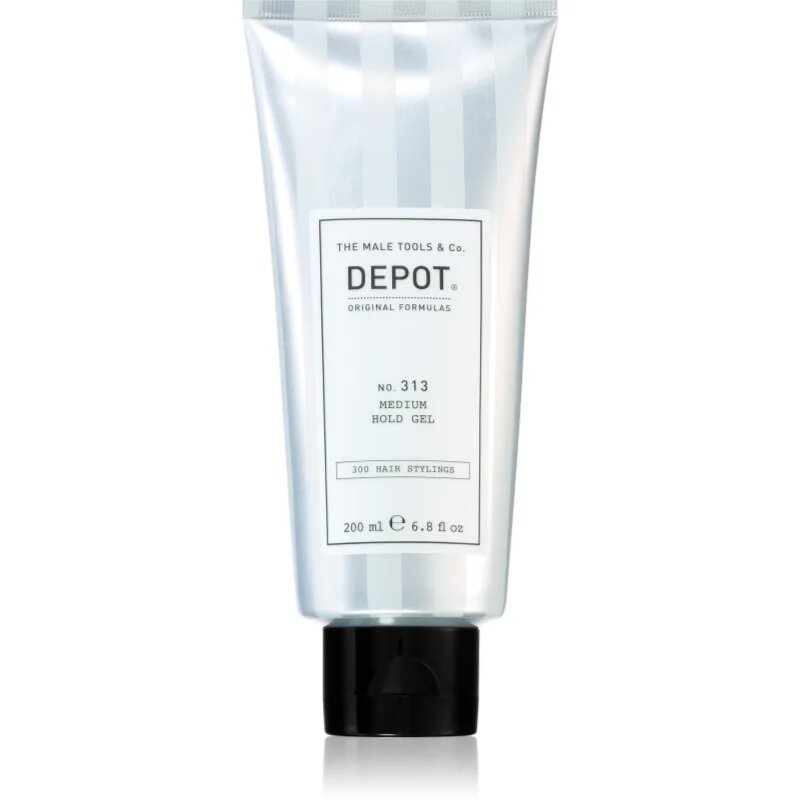 Depot 300 HAIR STYLING NO. 313 MEDIUM HOLD GEL gel de par pentru fixare și formă 200 ml