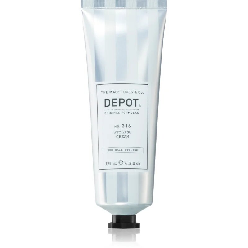 Depot 300 HAIR STYLING NO. 316 STYLING CREAM cremă de coafat pentru fermitate medie și reflexe naturale 125 ml