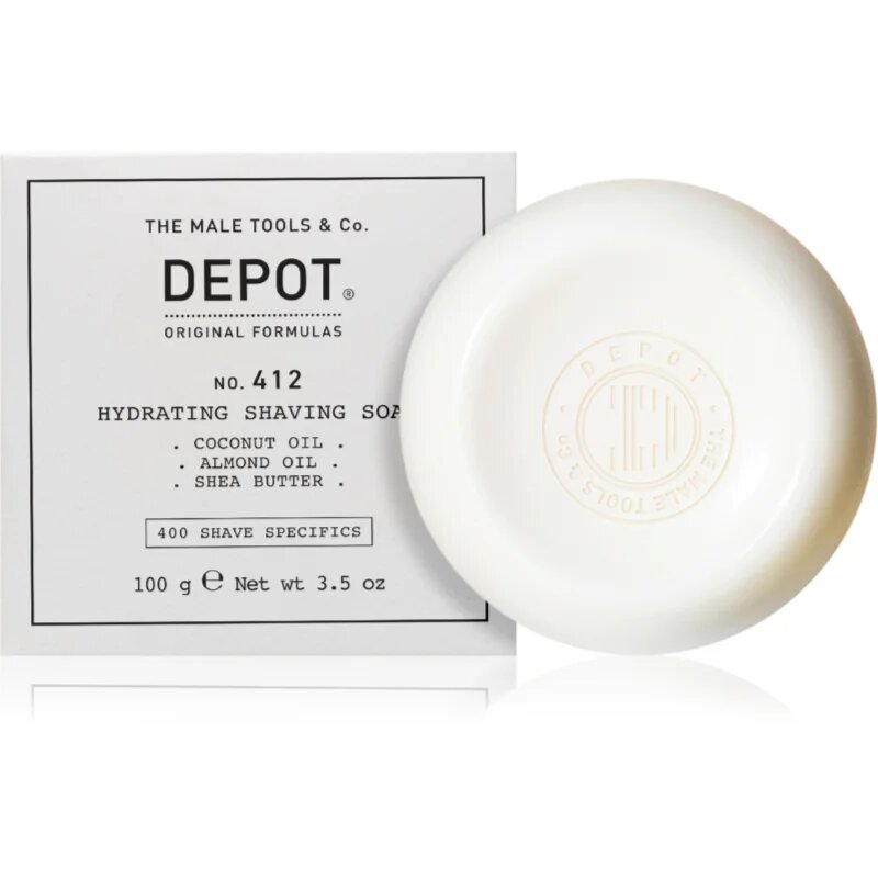 Depot 400 SHAVE SPECIFICS NO. 412 HYDRATING SHAVING FOAM sapun hidratant pentru ras 100 g