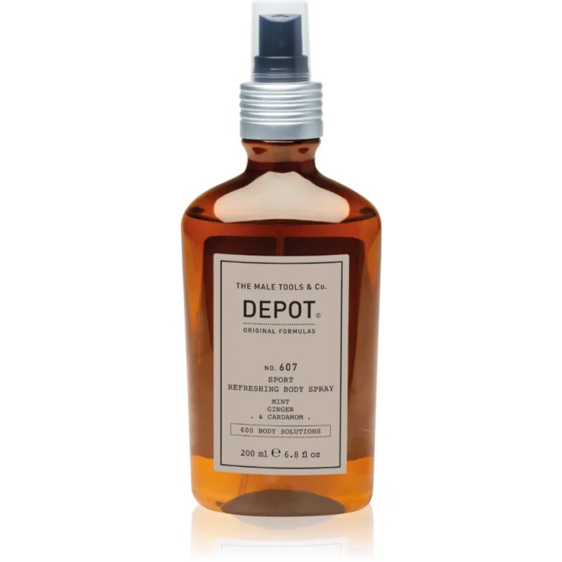 Depot 600 BODY SOLUTIONS NO. 607 SPORT REFRESHING BODY SPRAY spray de corp racoritor pentru barbati 200 ml