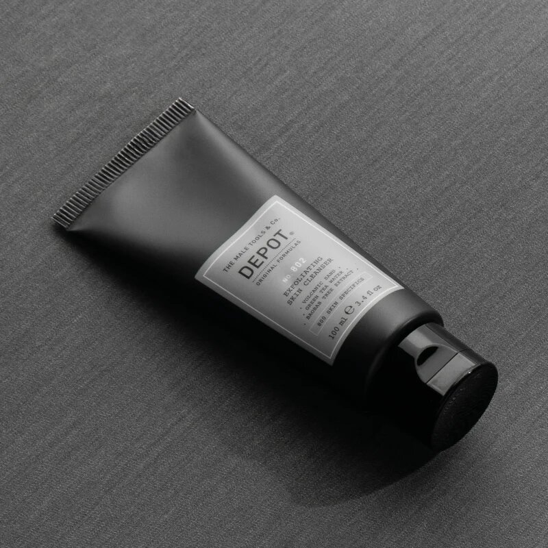 Depot 800 SKIN SPECIFICS NO. 802 EXFOLIATING SKIN CLEANSER gel exfoliant de curatare pentru barbati 100 ml