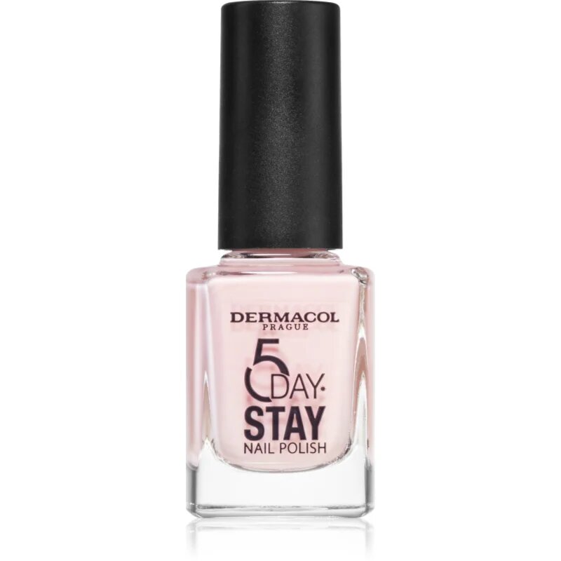 Dermacol 5 Day Stay lac de unghii cu rezistenta indelungata culoare 06 First Kiss 11 ml