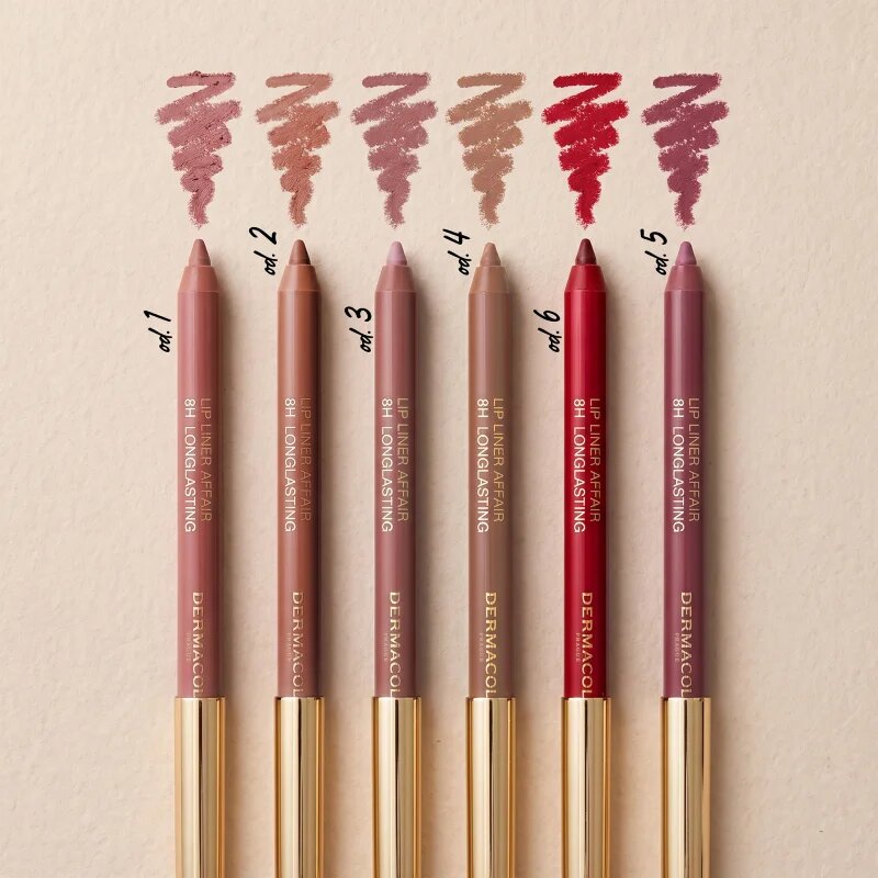Dermacol 8H Lip Liner Affair dermatograf cremos pentru buze culoare 4 1.3 g