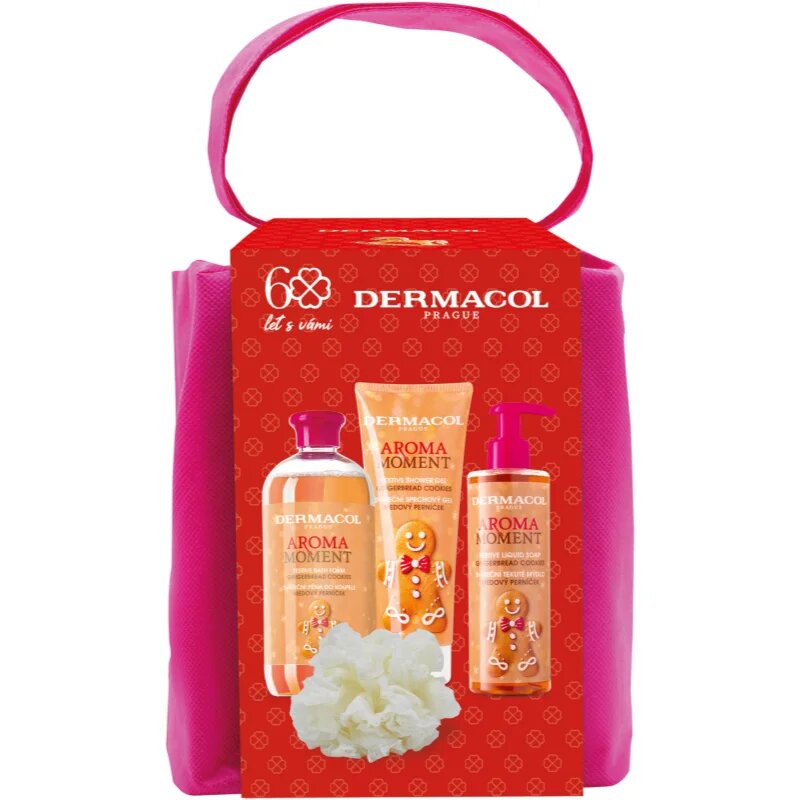 Dermacol Aroma Moment Gingerbread Cookies set cadou în stil de Crăciun