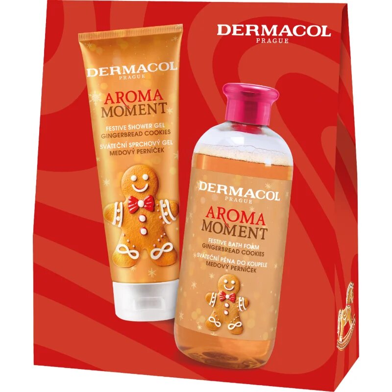 Dermacol Aroma Moment Gingerbread Cookies set cadou în stil de Crăciun