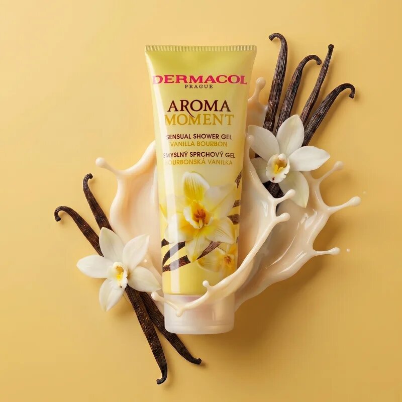 Dermacol Aroma Moment Vanilla Bourbon gel de duș 250 ml