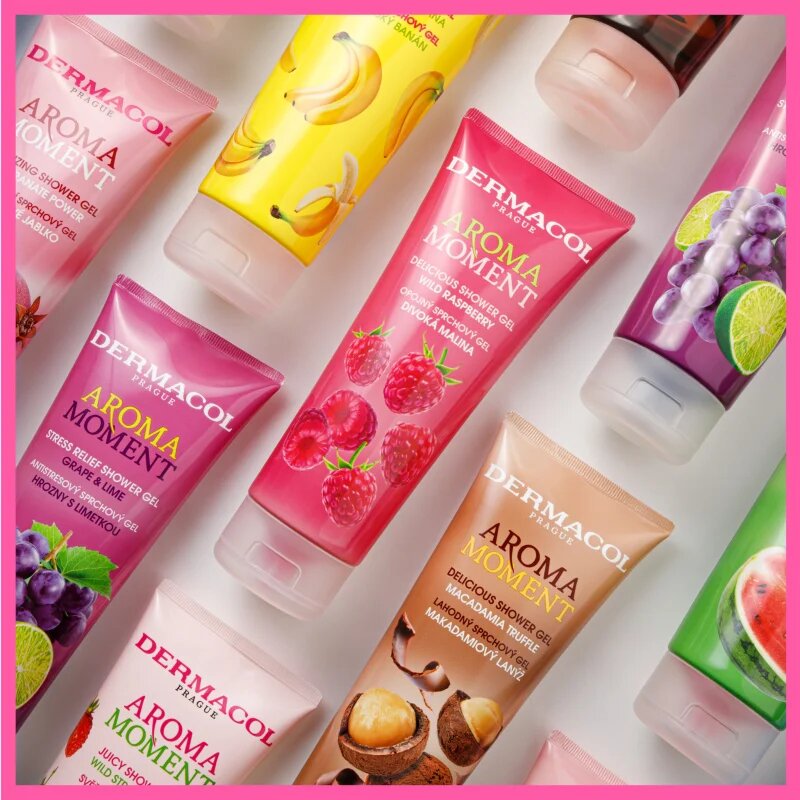 Dermacol Aroma Moment Wild Raspberry gel de dus imbatator 250 ml