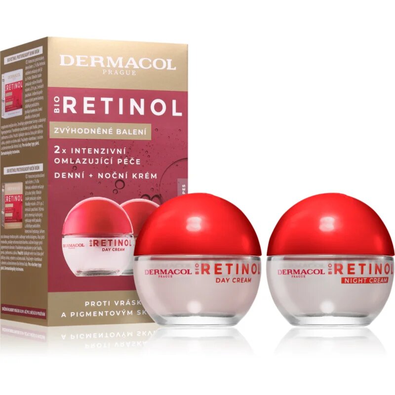 Dermacol Bio Retinol crema de zi si de noapte pachet duo