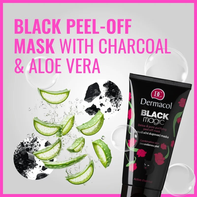 Dermacol Black Magic mască exfoliată detoxifiantă 150 ml