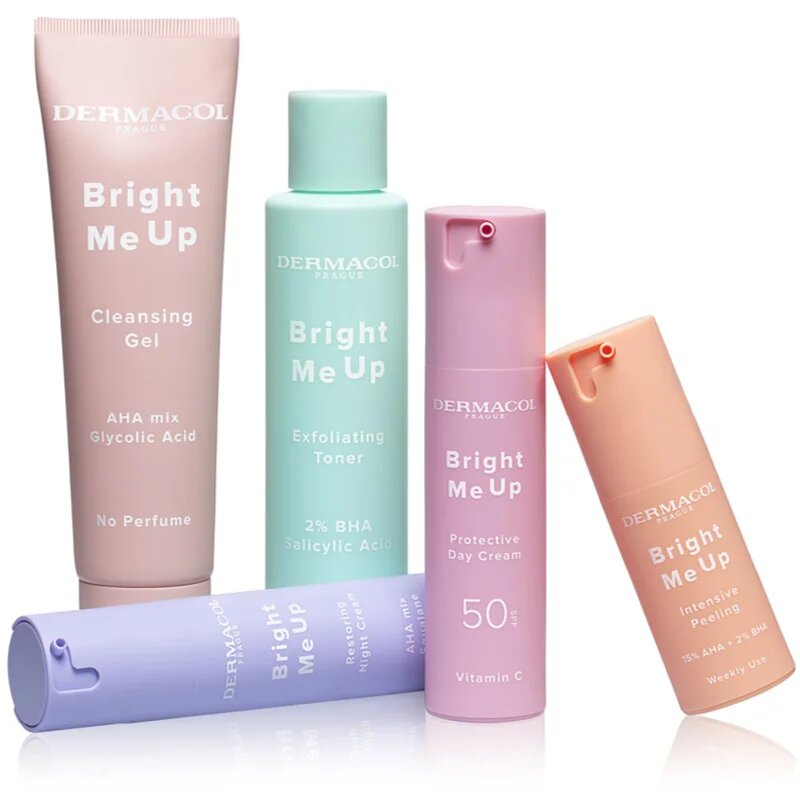 Dermacol Bright Me Up Cleansing Gel gel exfoliant de curatare faciale 150 ml