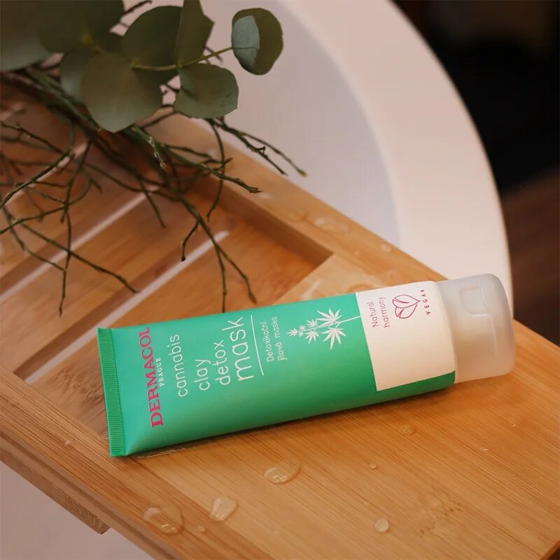 Dermacol Cannabis mască detoxifiantă cu argila 100 ml