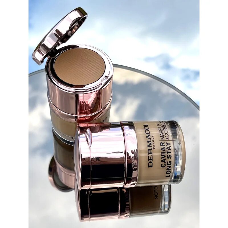 Dermacol Caviar Long Stay Caviar Long Stay Machiaj și Perfecting Corrector culoare Nude 30 ml