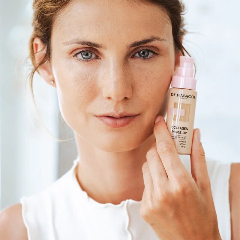 Dermacol Collagen fond de ten hidratant si catifelant culoare 4.0 Tan 20 ml
