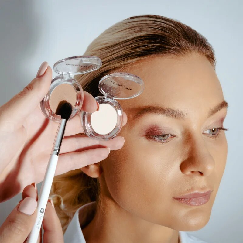 Dermacol Compact Mono farduri de ochi pentru utilizare umedă și uscată culoare 03 Rosé 2 g