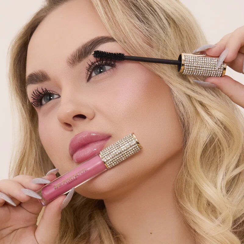 Dermacol Diamond Edition Peptide Lip Glaze luciu de buze de ingrijire cu peptide culoare 04 Rose Amber 2.5 ml